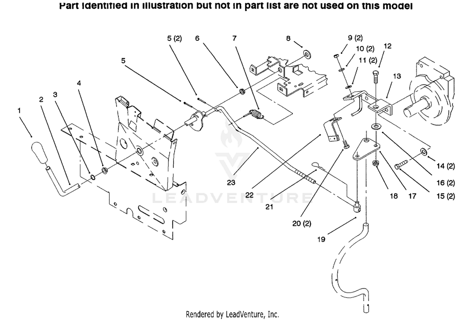 Pto Clutch Linkage