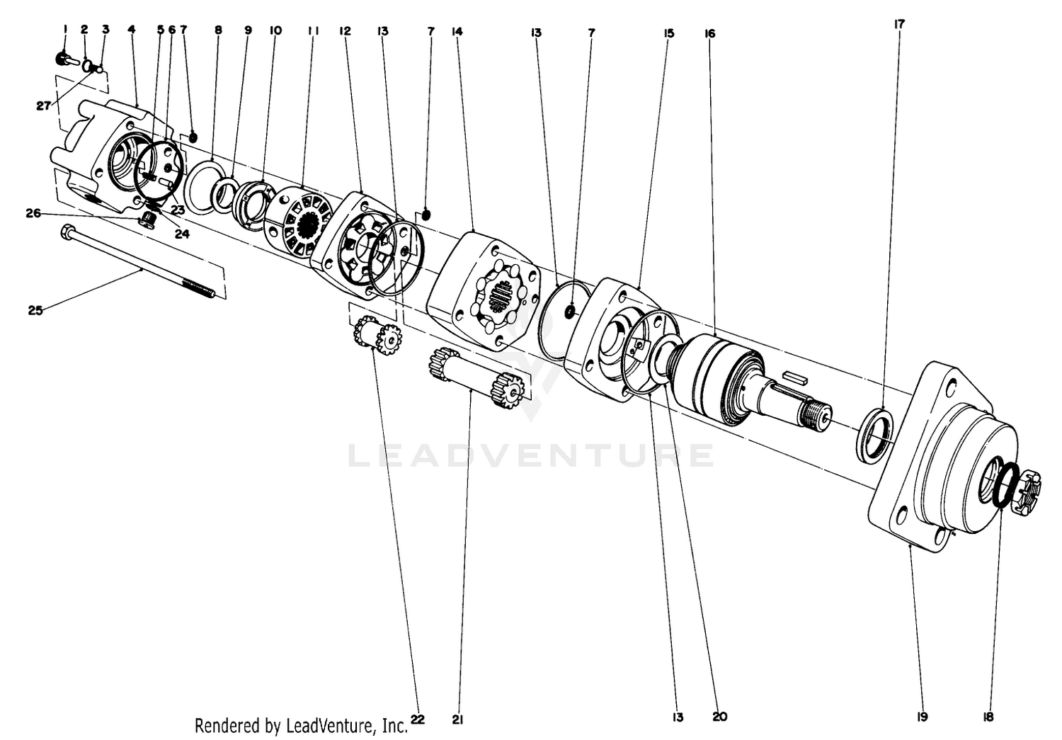 Front Wheel Motor No. 36-5610