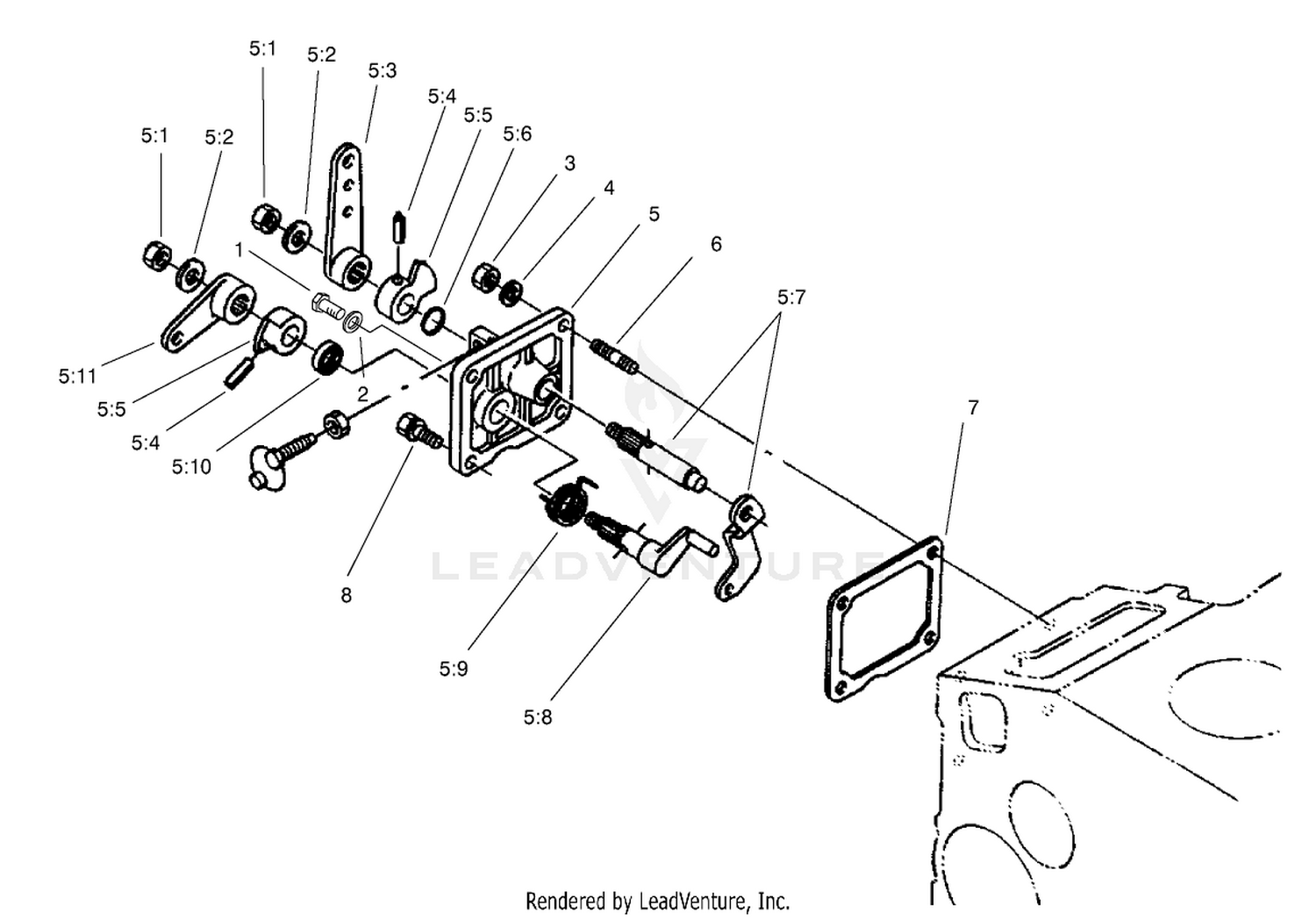 Speed Control Plate Assembly