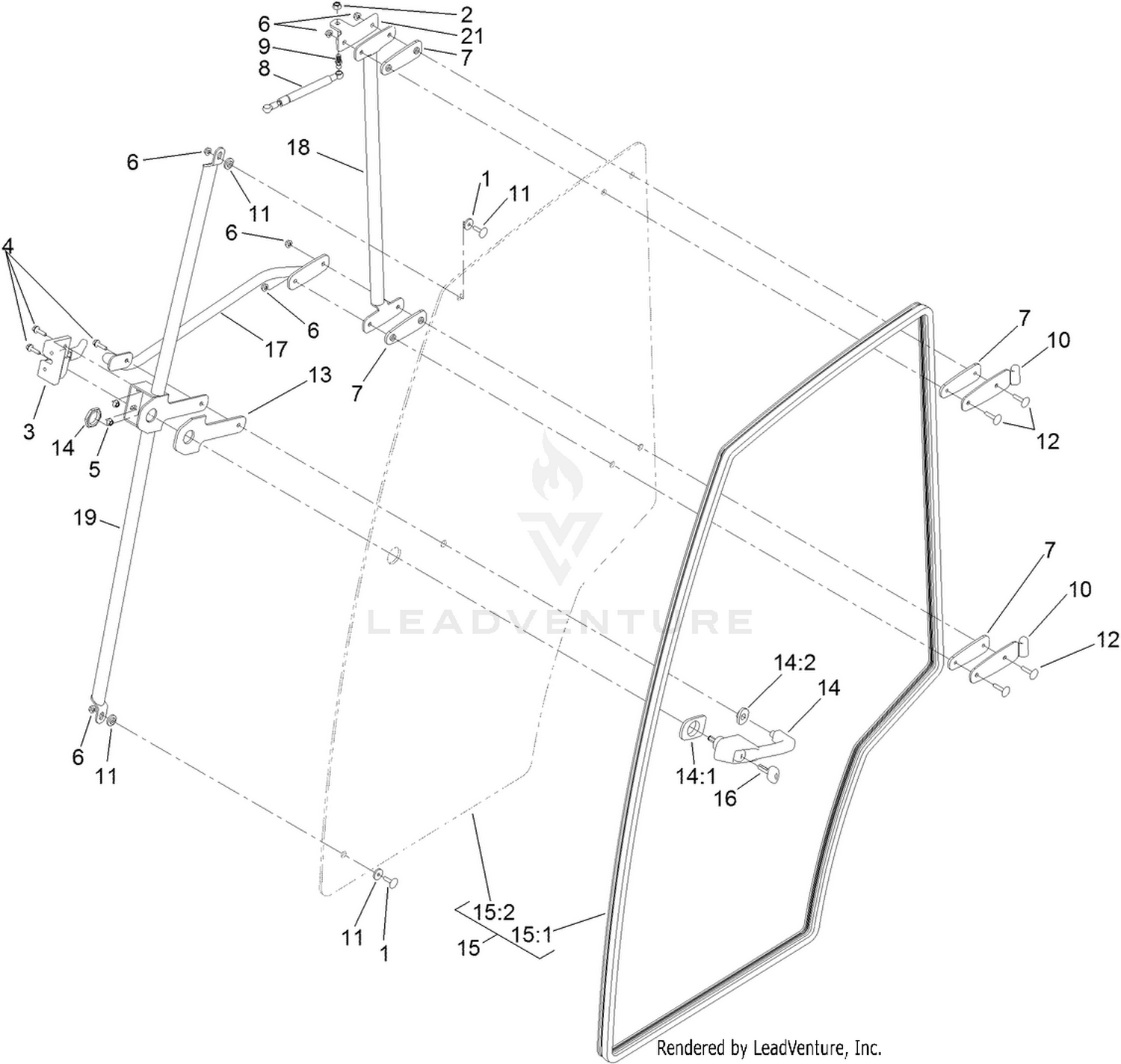 Left Door Assembly