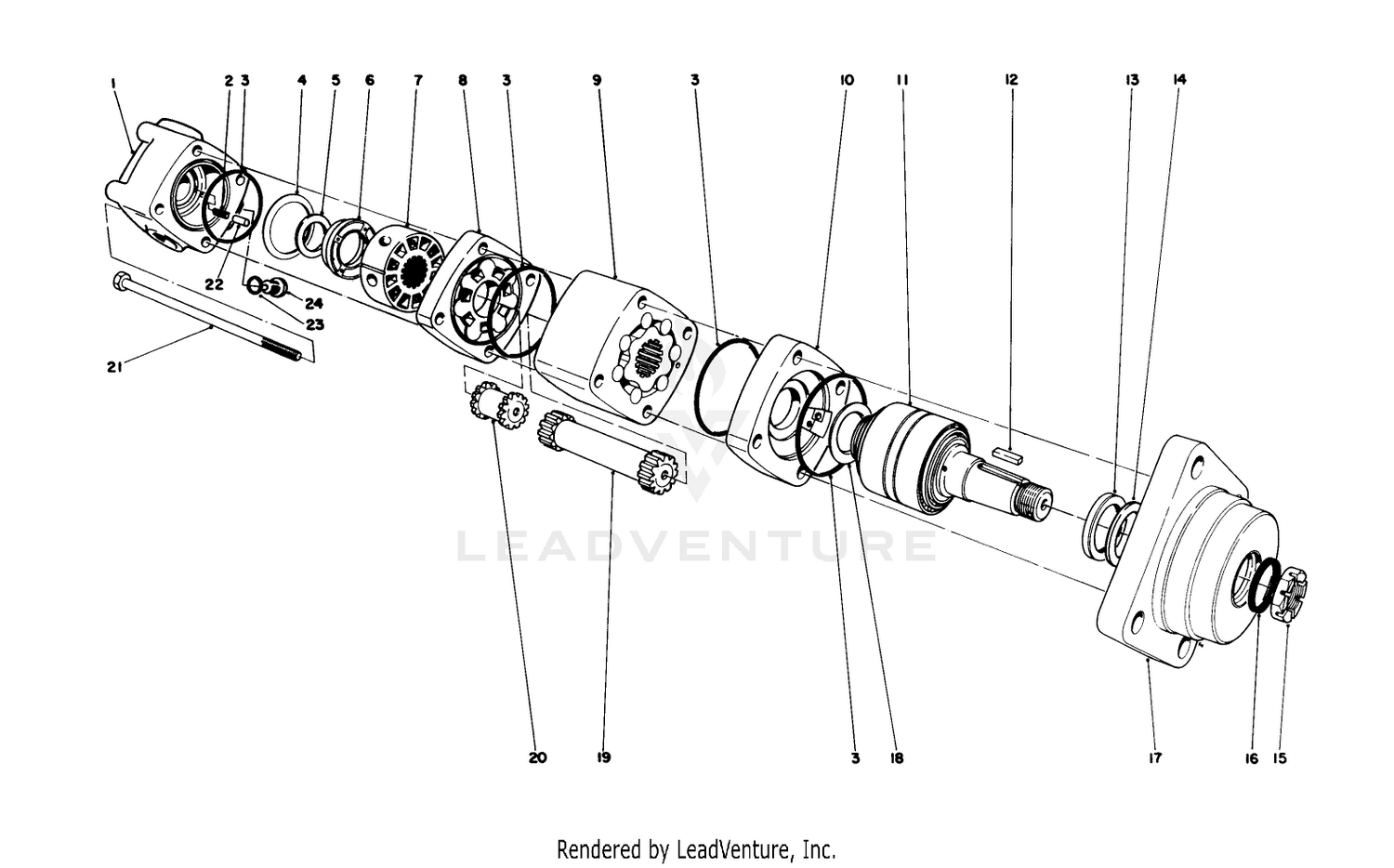 Front Wheel Motor No. 56-6800