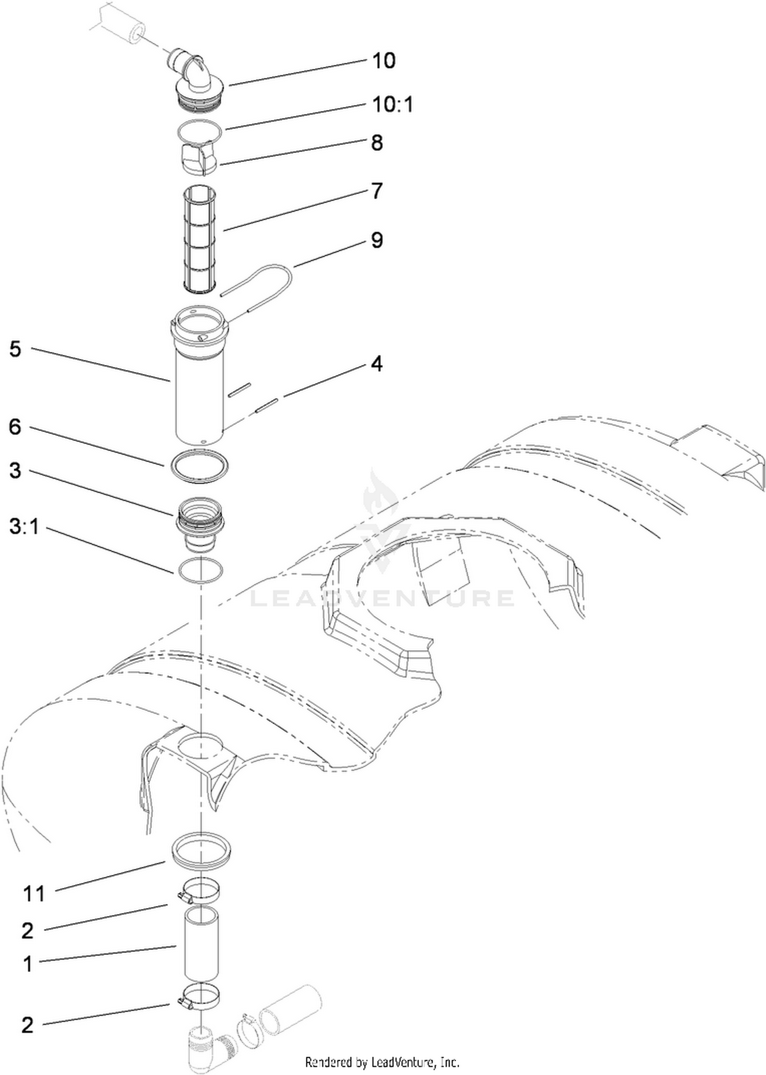 Filter Assembly No. 104-9154