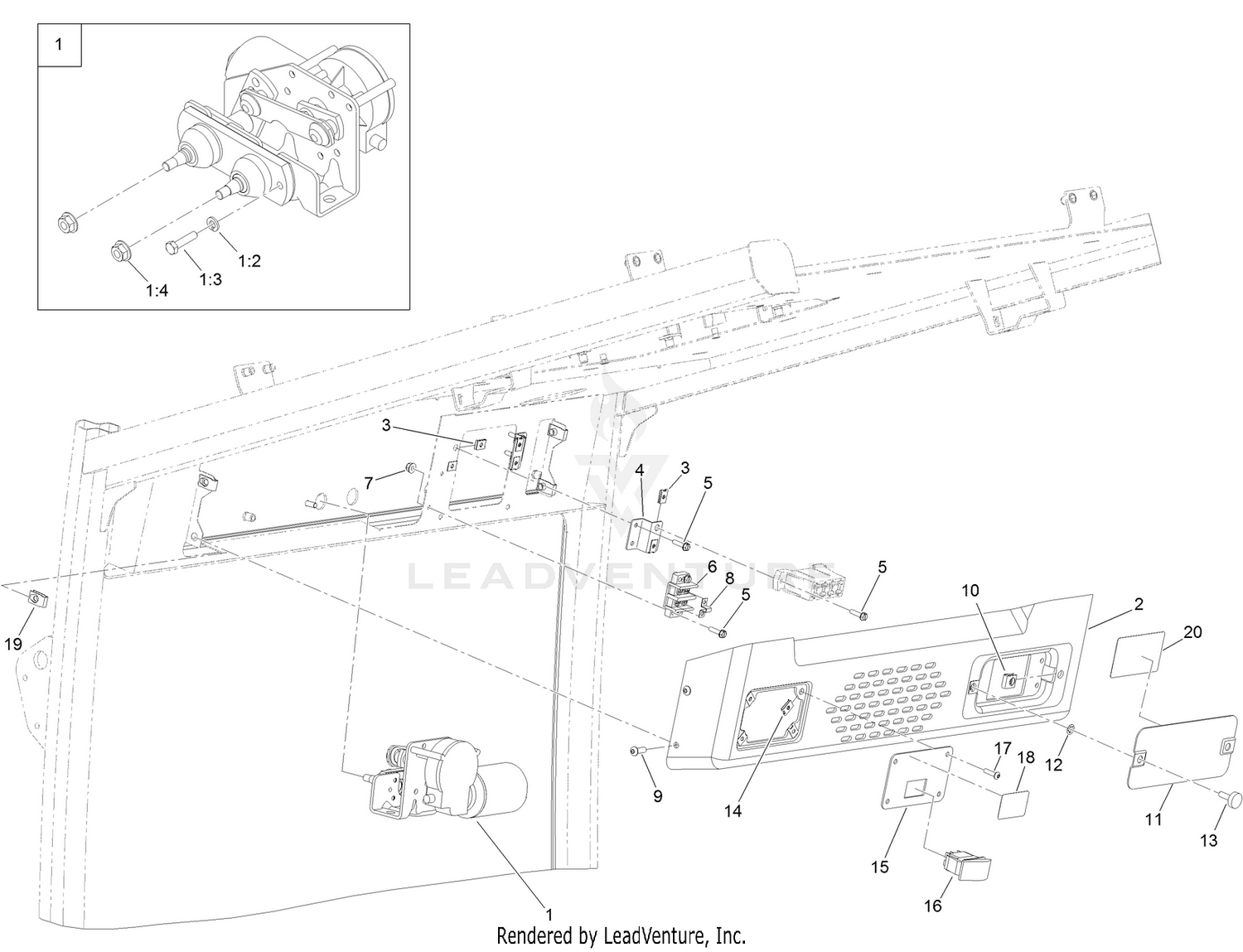 Window Wiper System Assembly