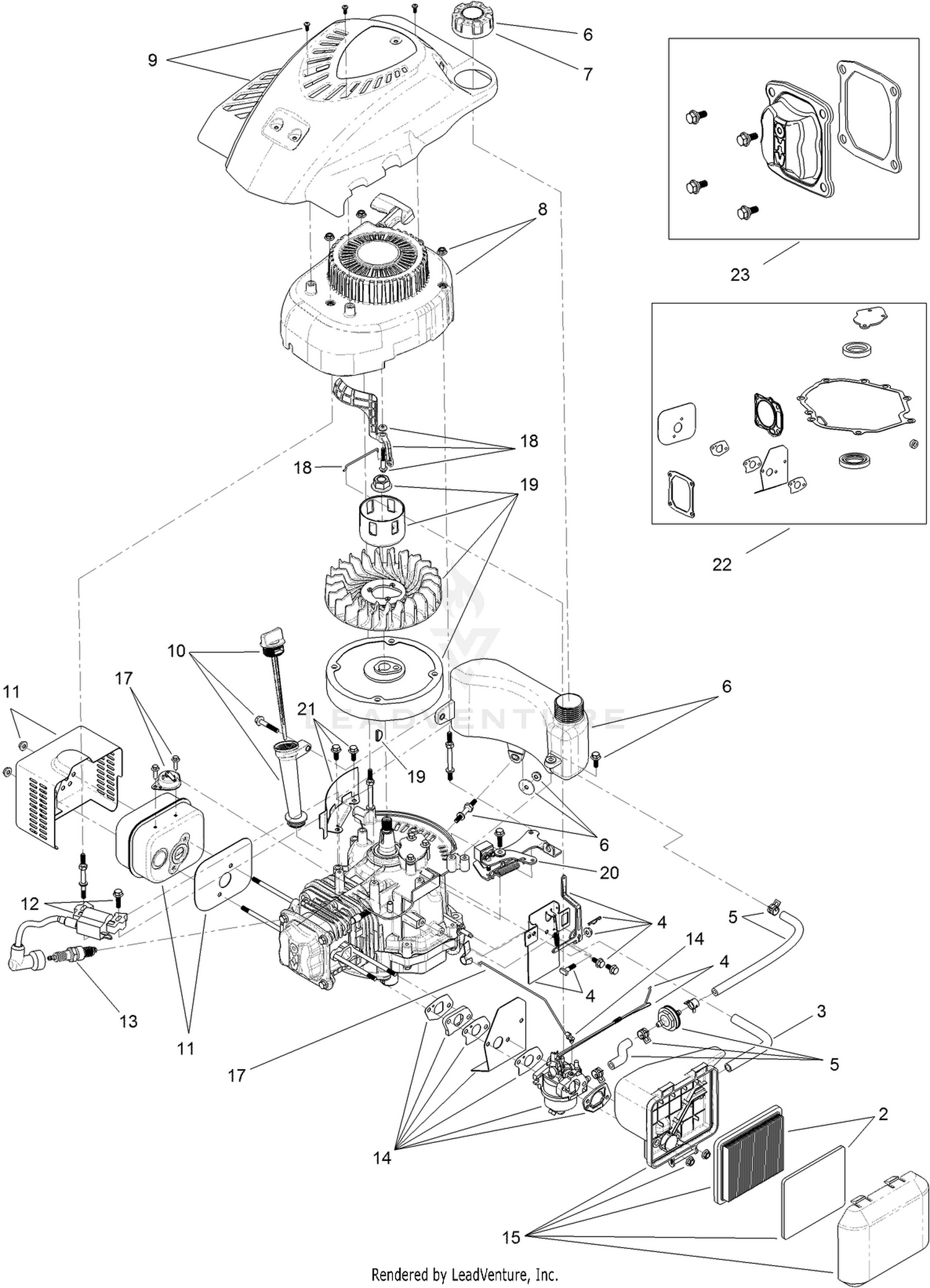 Engine Assembly No. 119-1989