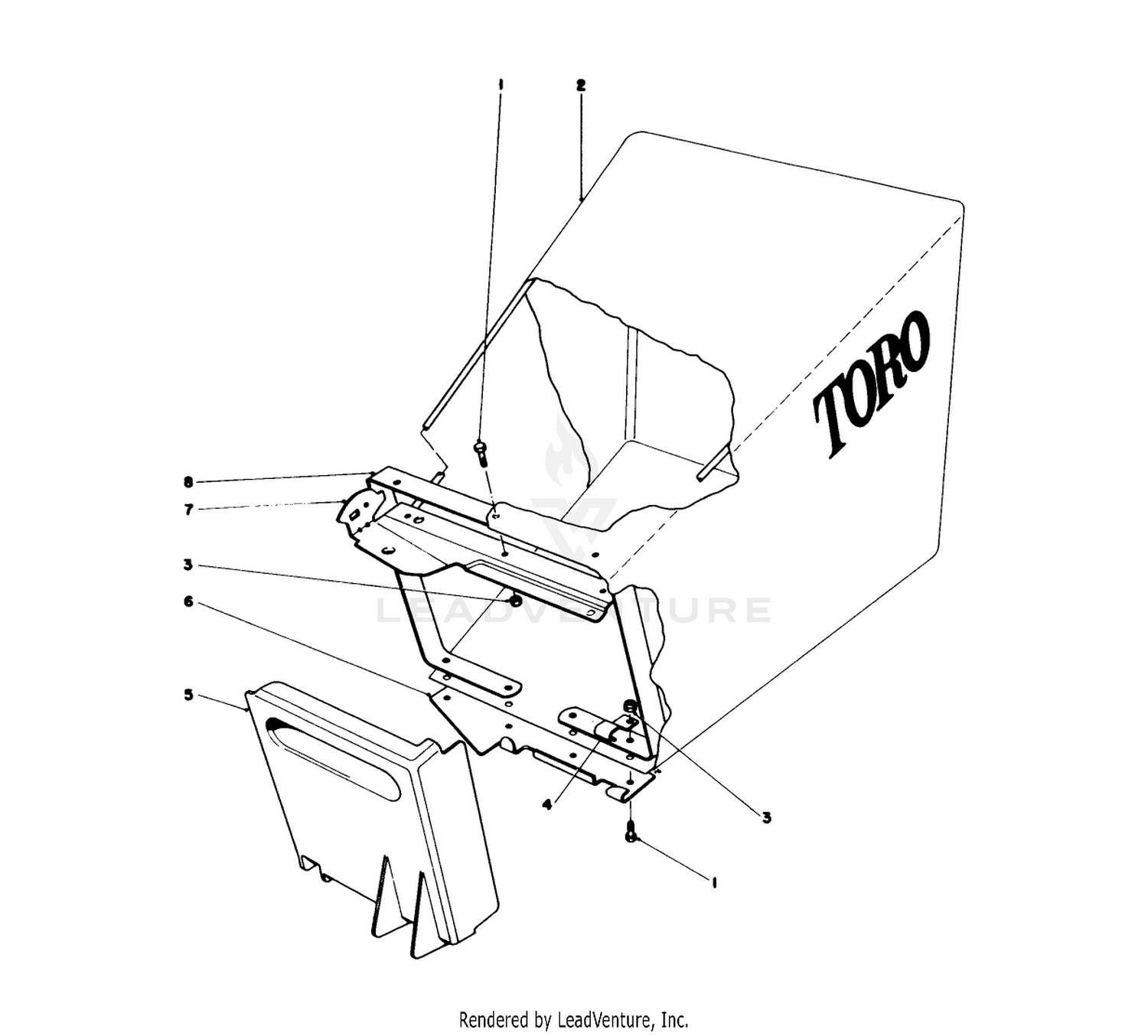 Grass Bag Assembly