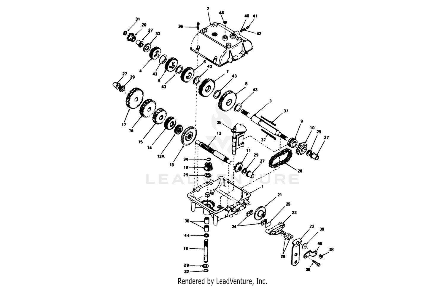 Transmission Peerless Model 770a