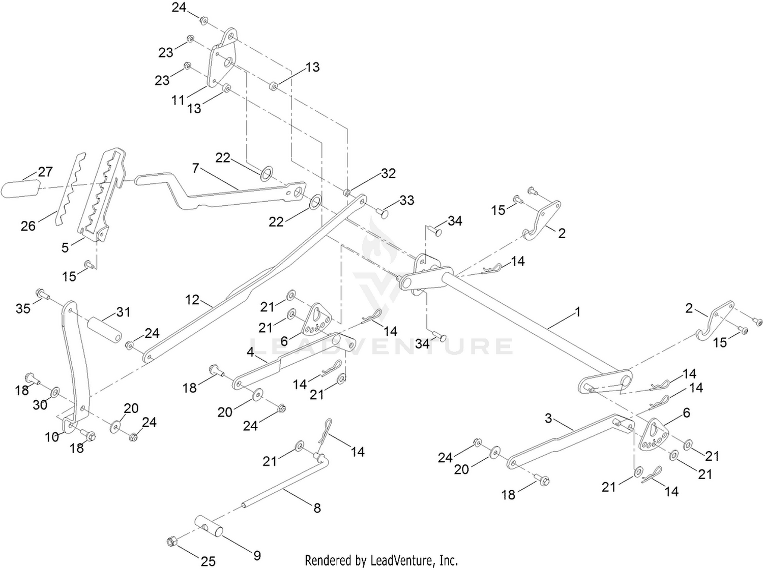 Deck Lift Assembly
