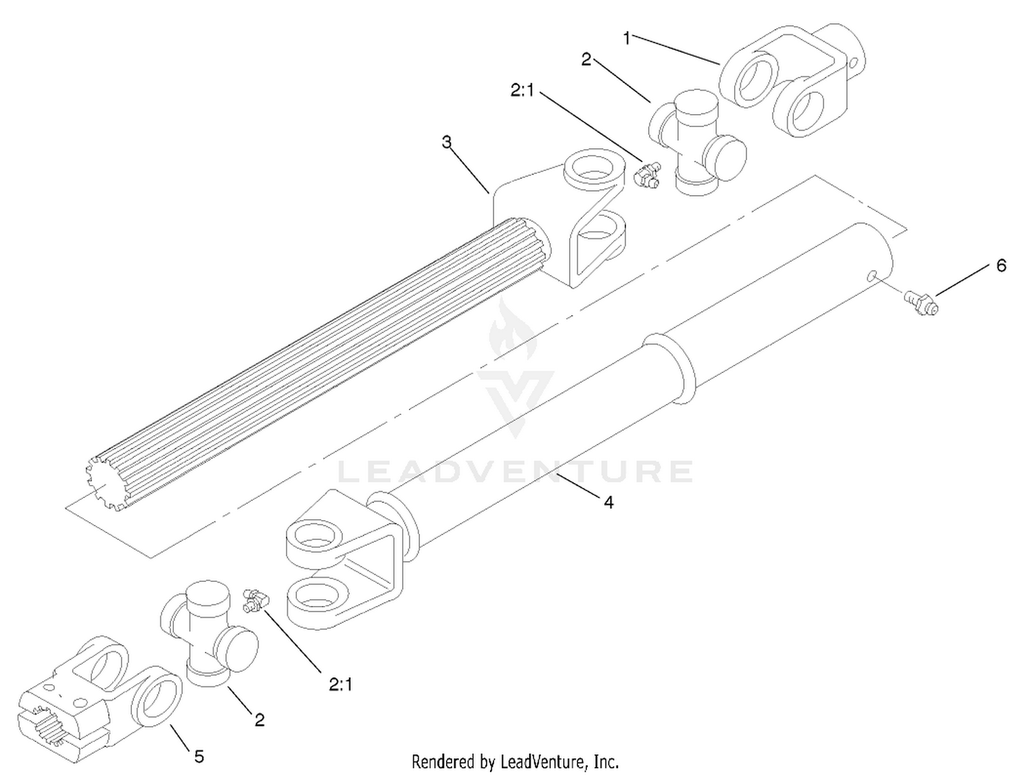 Driveshaft Assembly No. 93-9962