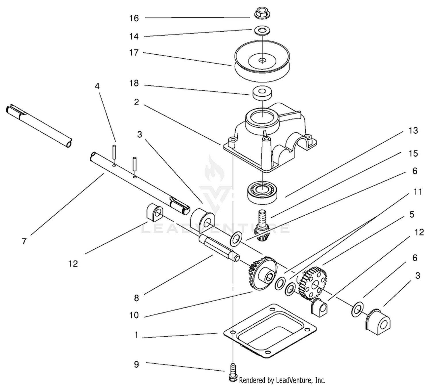 Gear Case Assembly