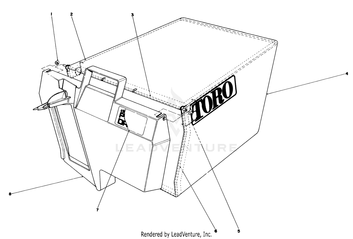 Grass Bag Assembly No. 11-0189