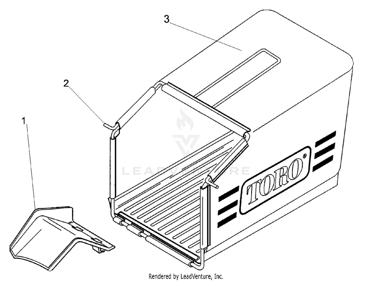 Grass Bag Assembly