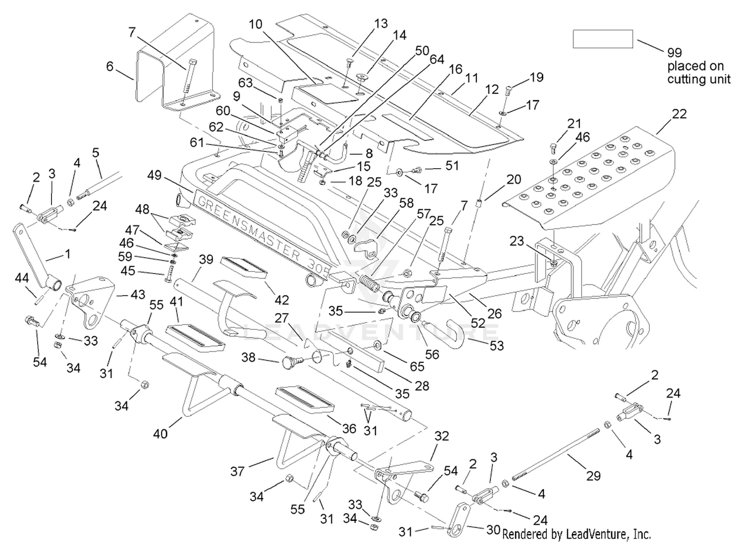 Control Pedal Assembly