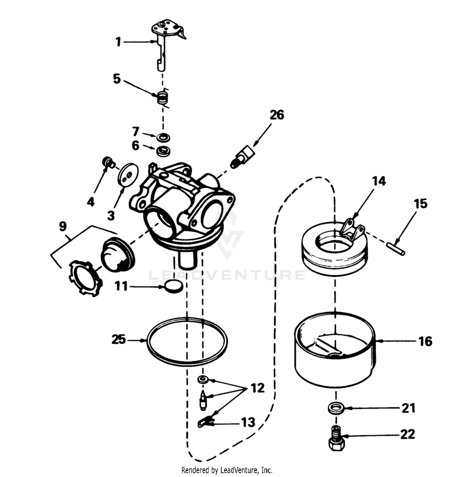Carburetor No. 632098
