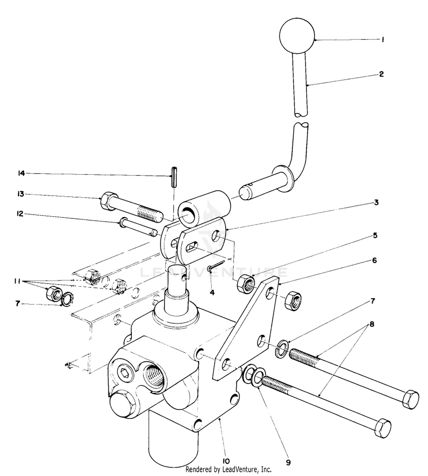 Valve And Lever Assembly