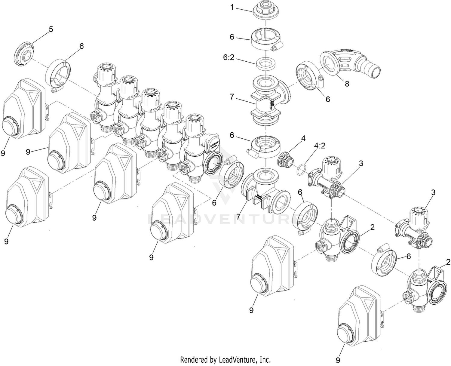 Section Valve Manifold Assembly