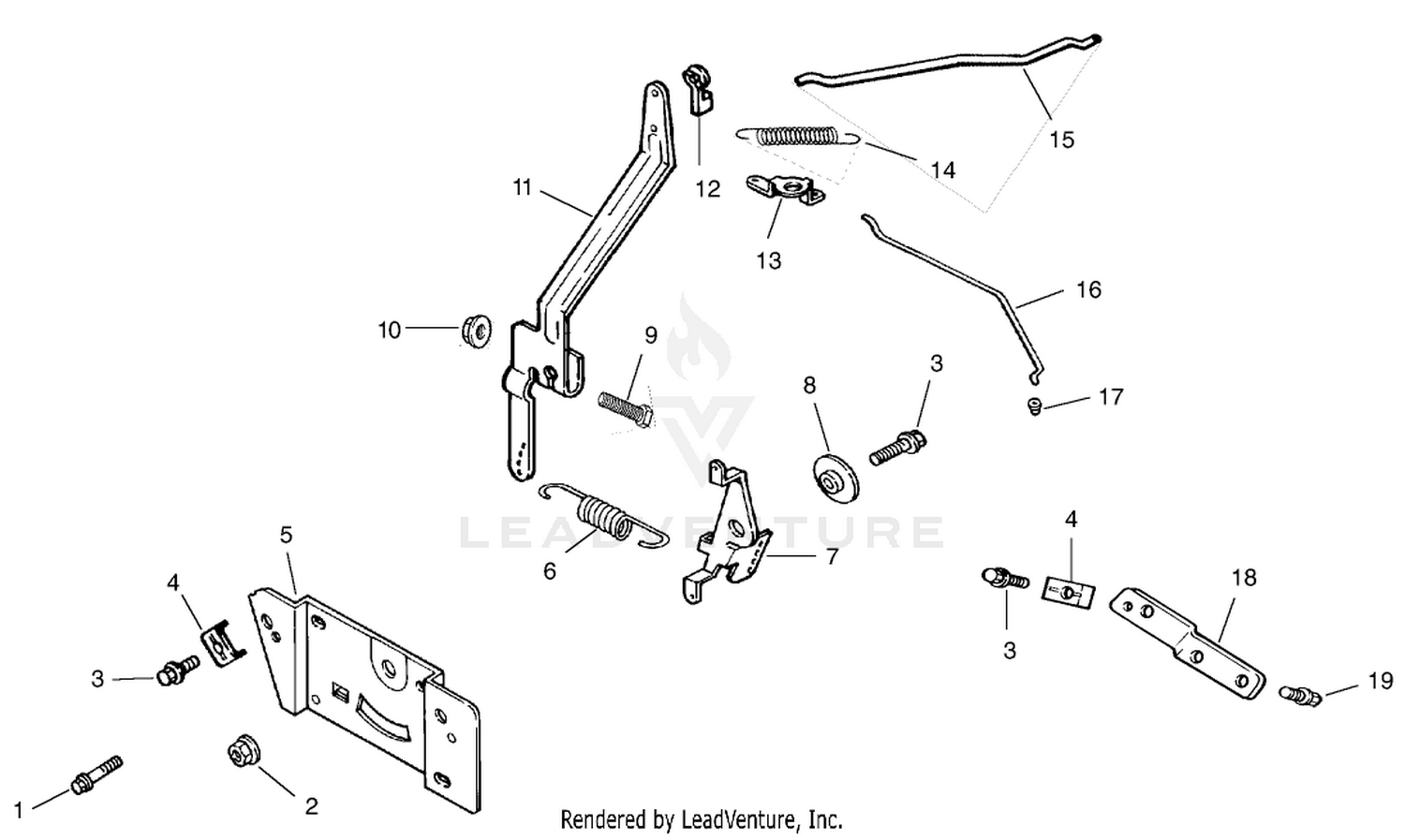 Engine Control Assembly Kohler Model Ch15s-44533