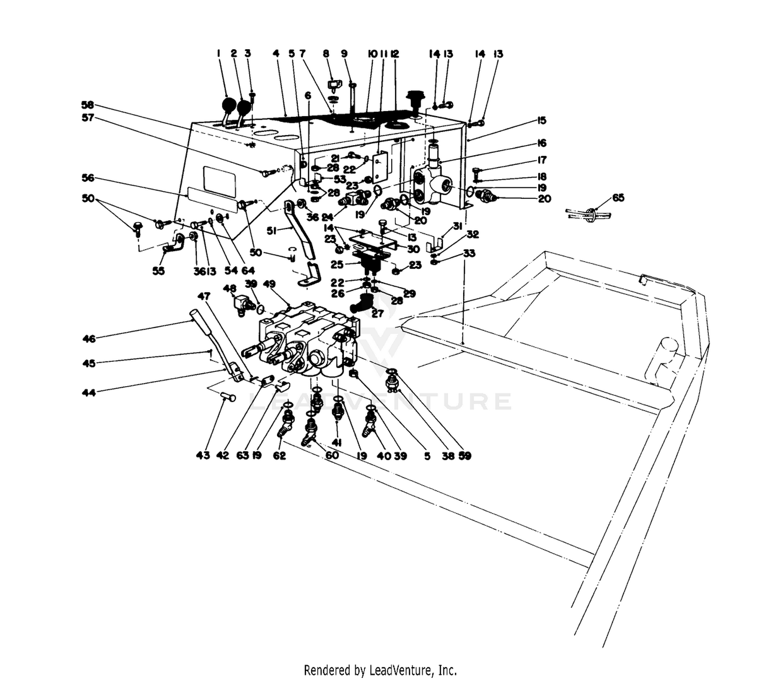 Instrument Panel And Hydraulic Valves