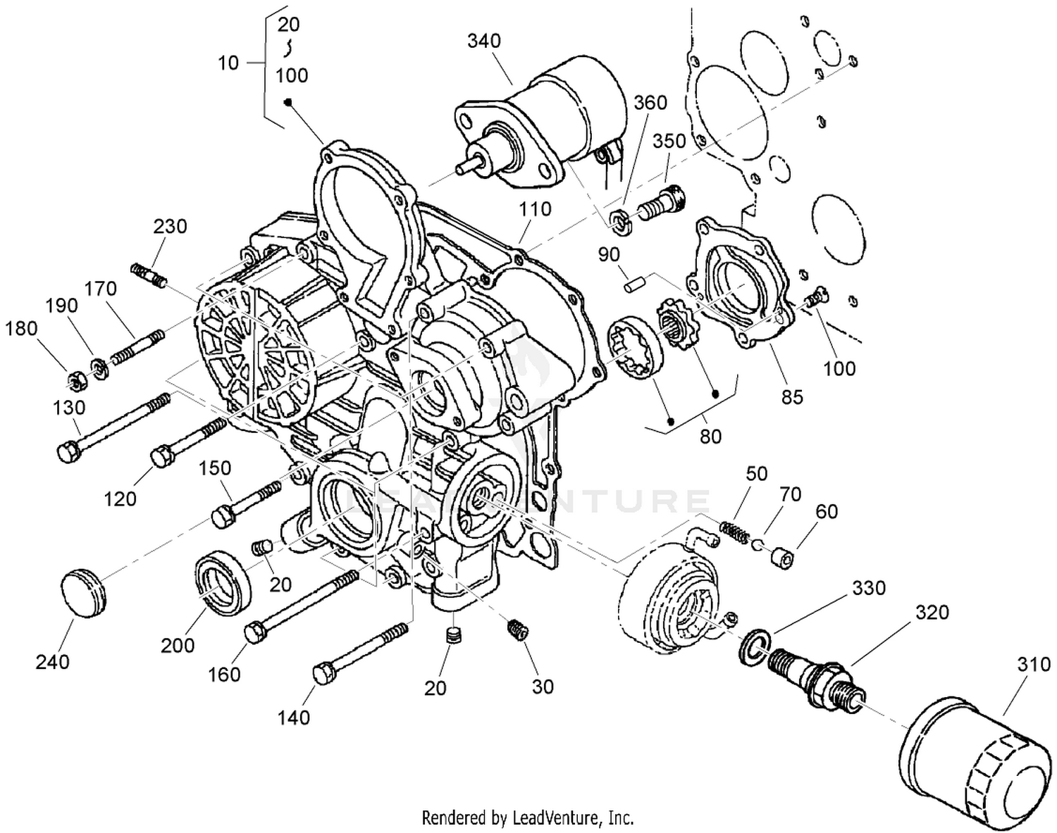 Gear Case Assembly