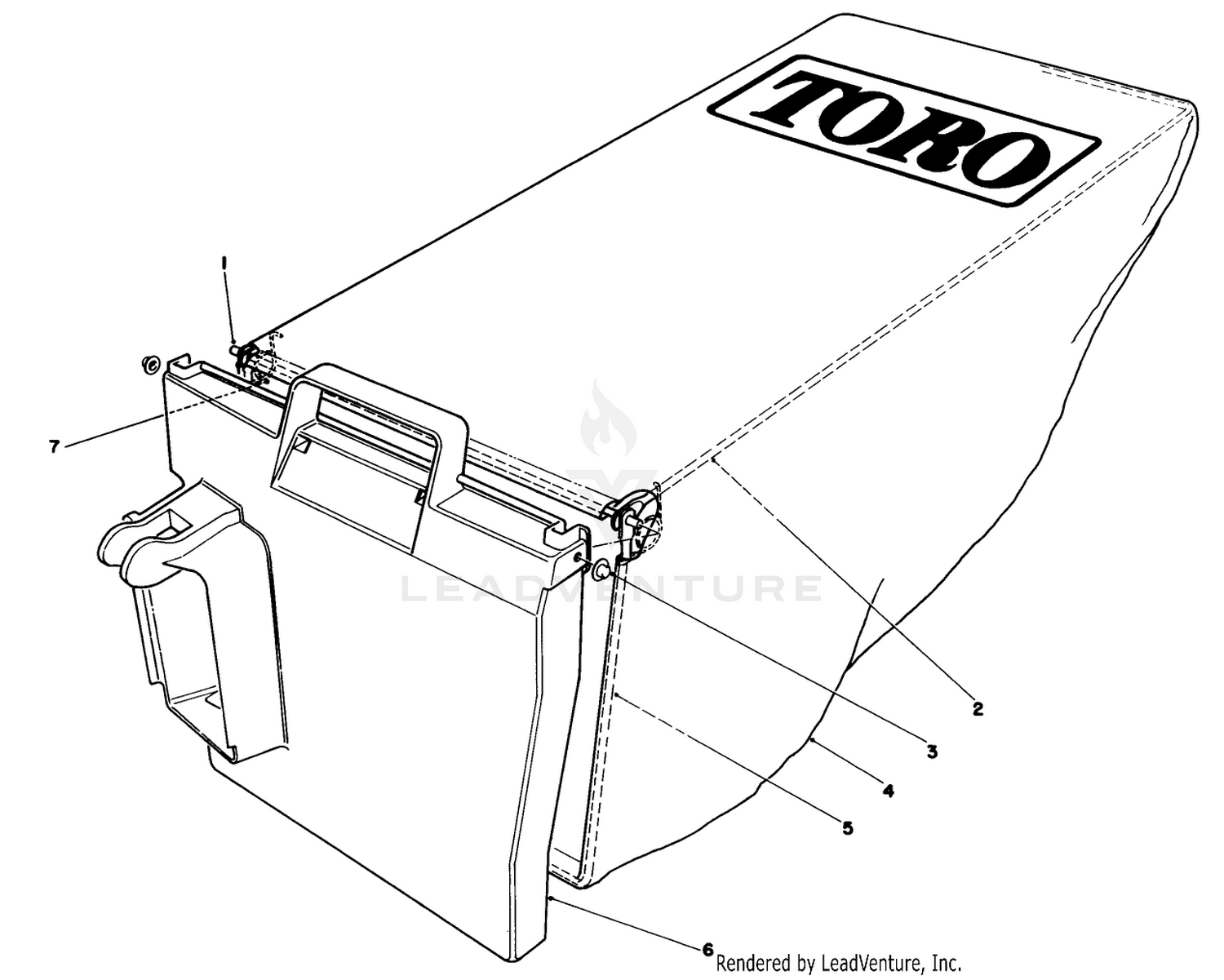 Grass Bag Assembly No. 11-4949