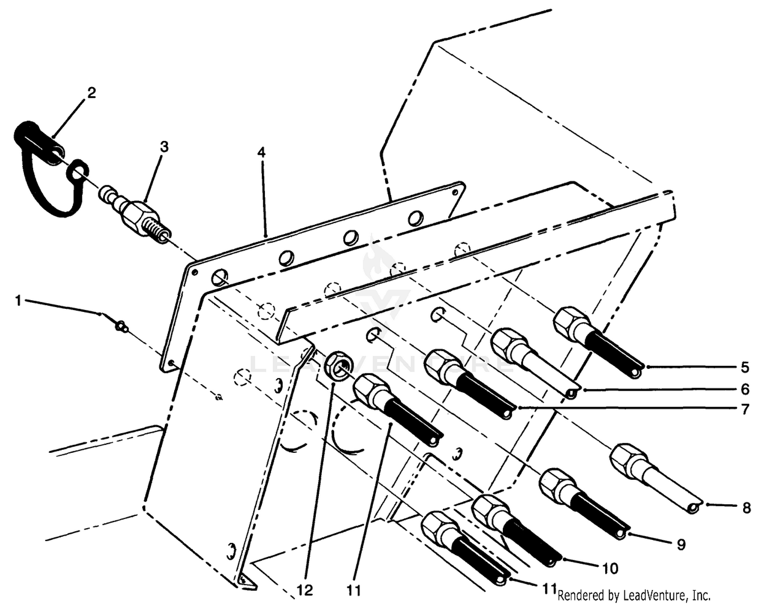 Hydraulic System Diagnostic Panel Assembly