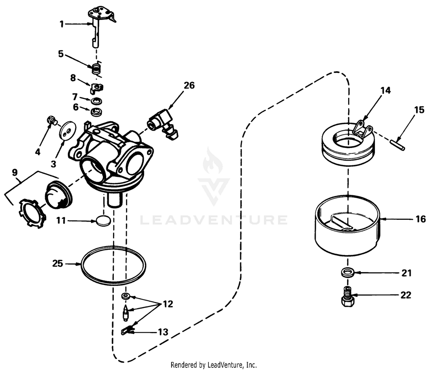 Carburetor No. 632050
