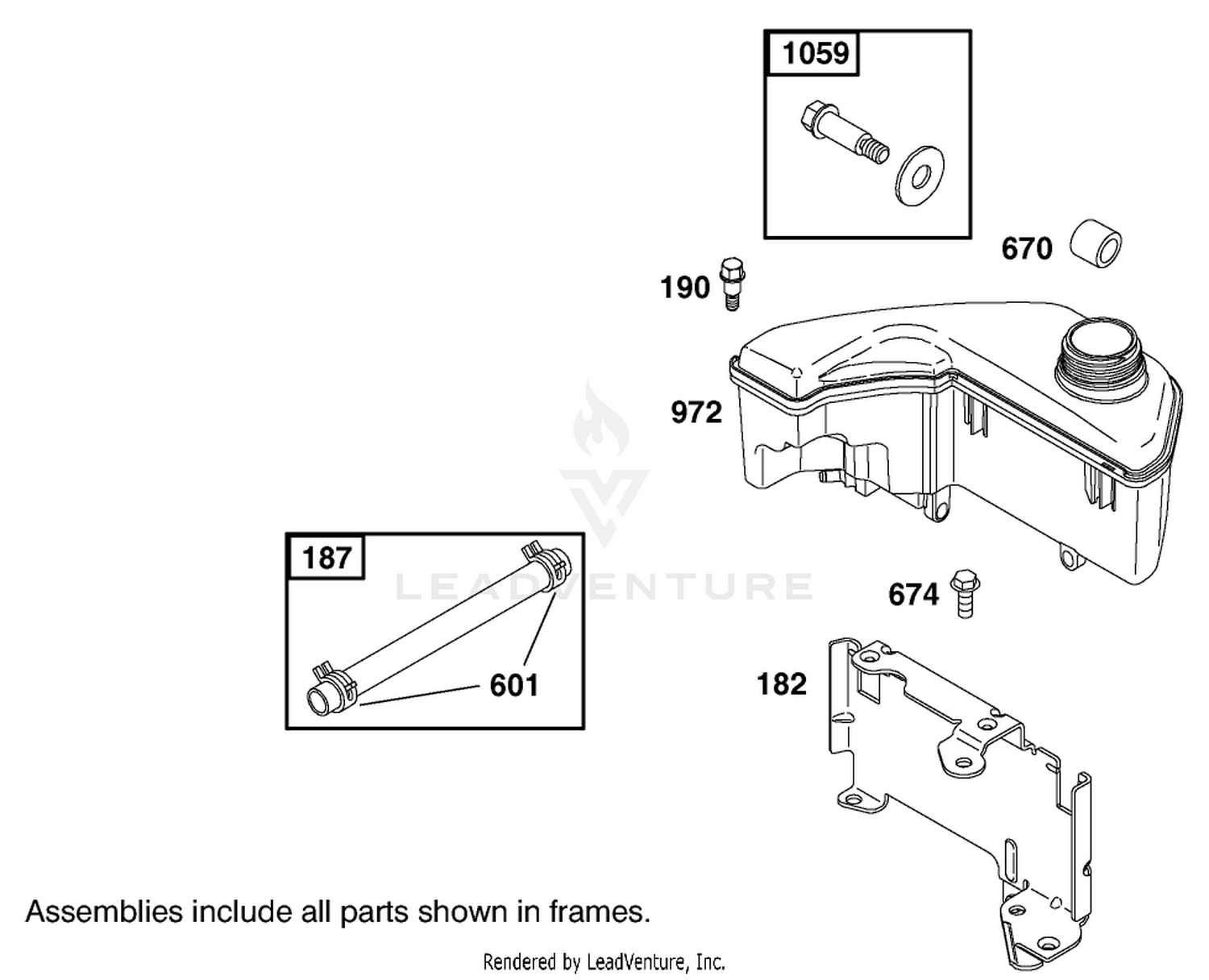 Fuel Line and Fuel Pump Assembly  123602-0152-E1