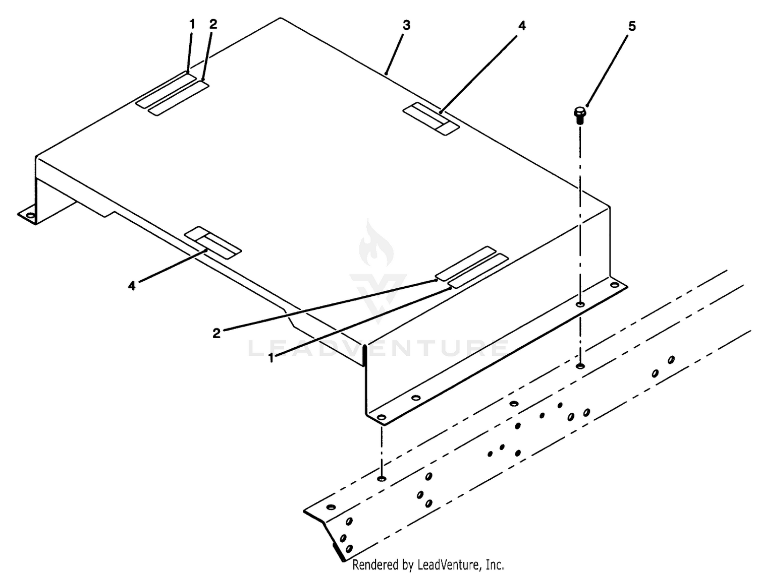 1/3 Area Cover Assembly