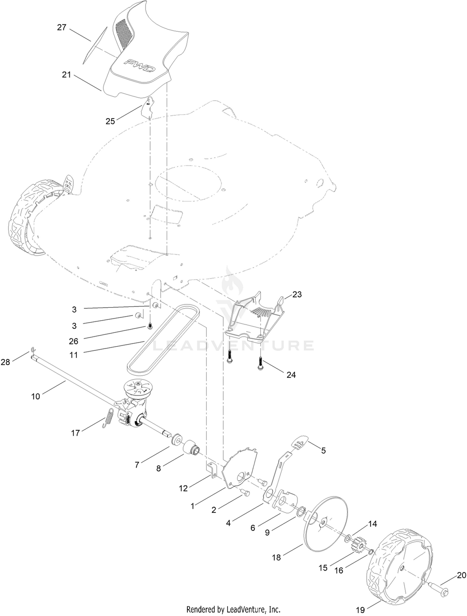 Assembly diagram