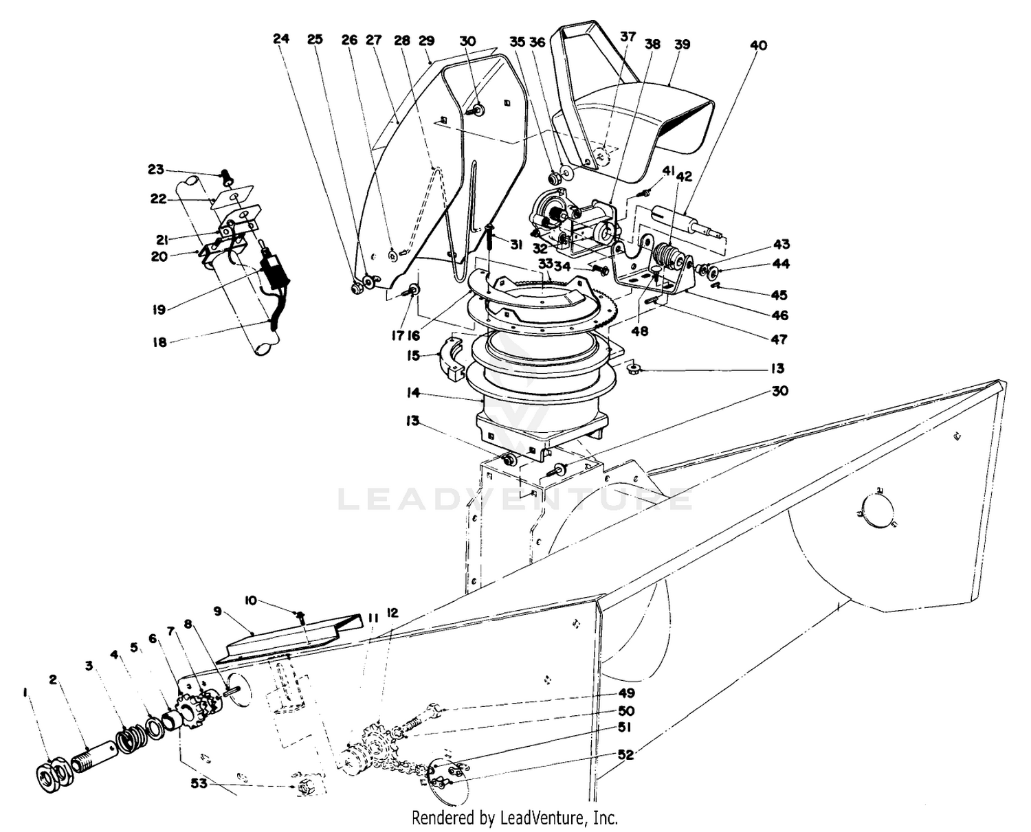 48" Snowthrower Model No. 30570 (optional)(continued) 2