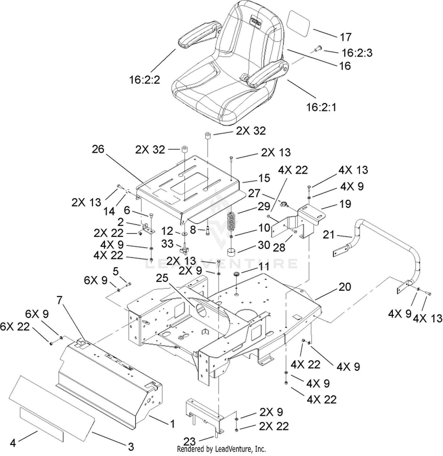 Main Frame Assembly