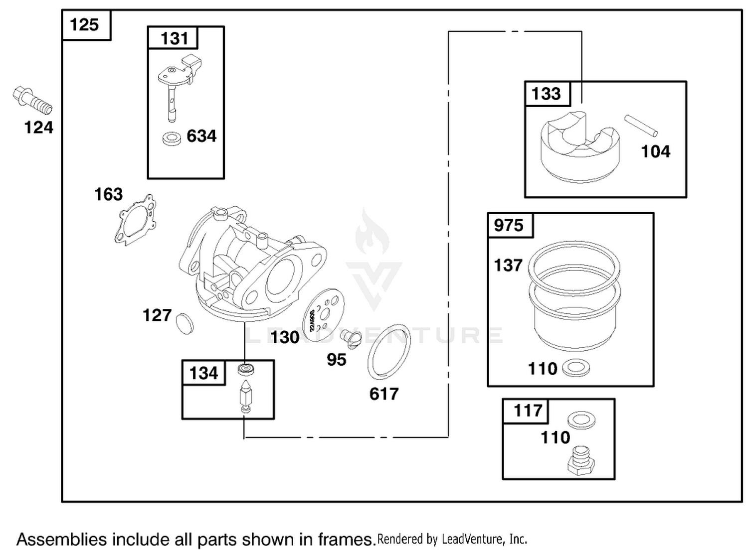 Engine Briggs  Stratton Model 12f802-1750-E1 3