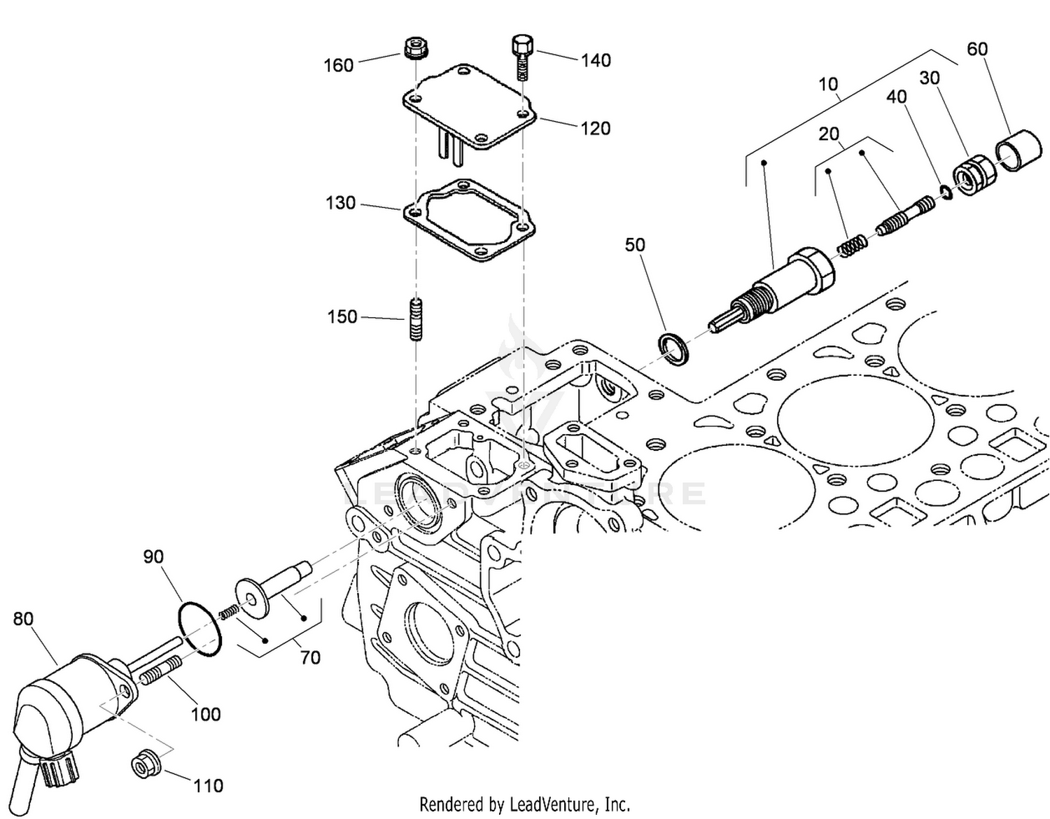 Idle Apparatus and Stop Solenoid Assembly