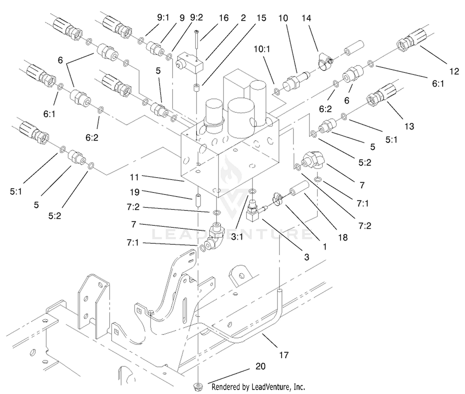 Manifold Block Assembly