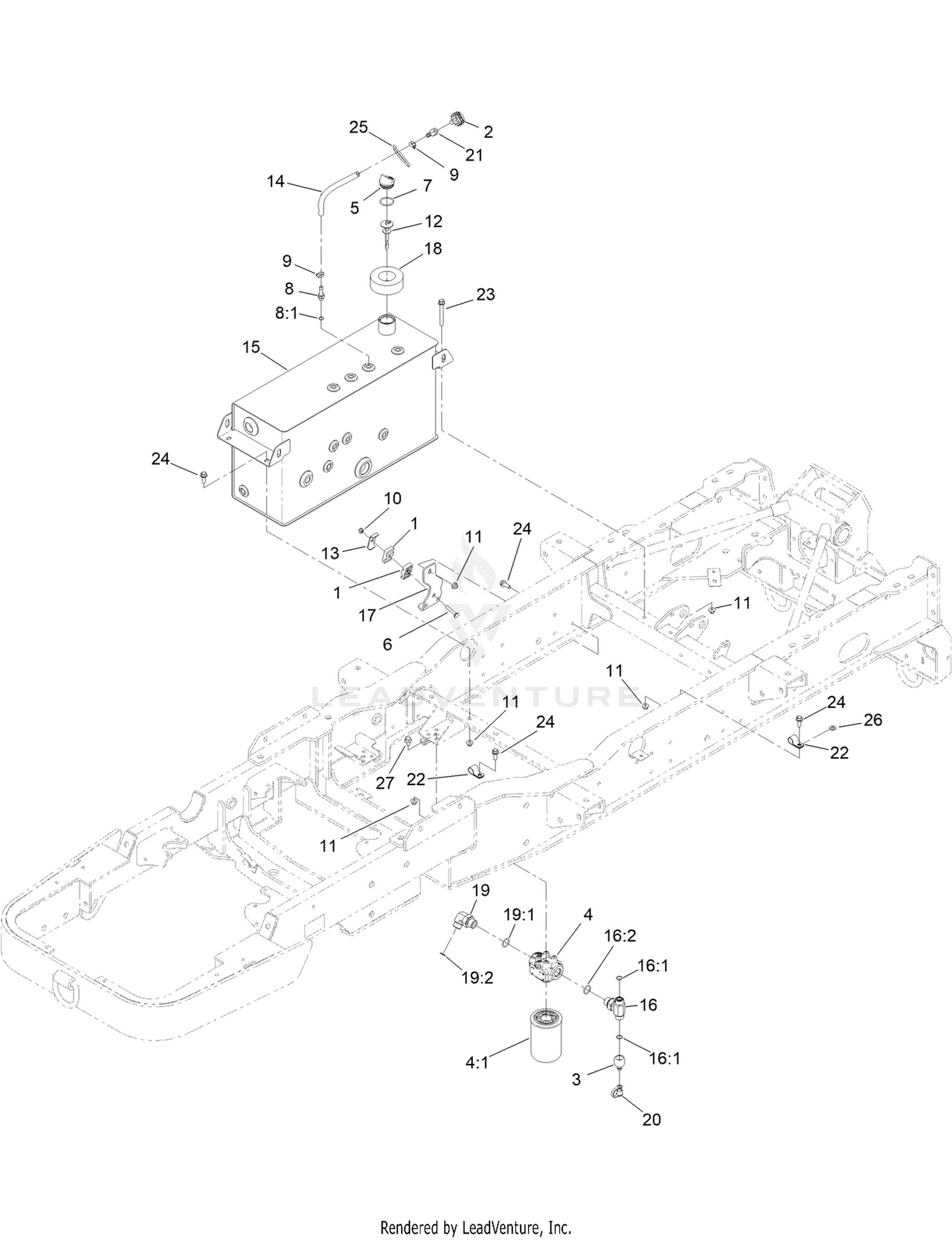 Hydraulic Tank Assembly