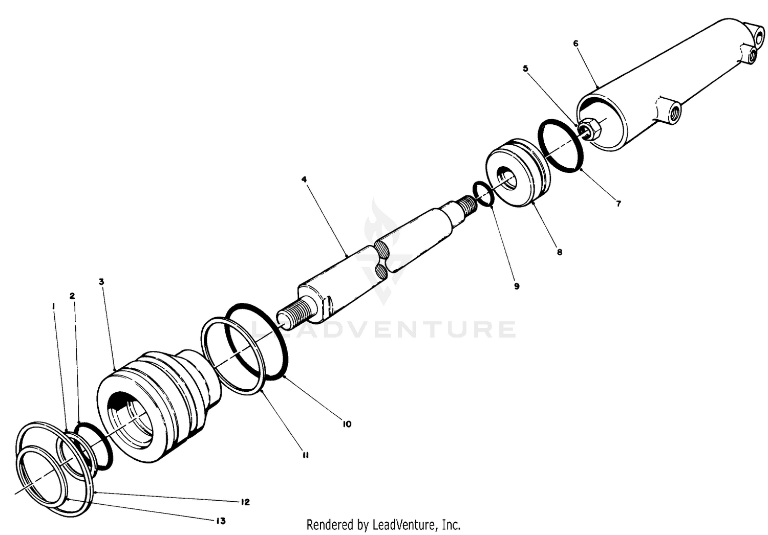 Hydraulic Cylinder No. 61-0090