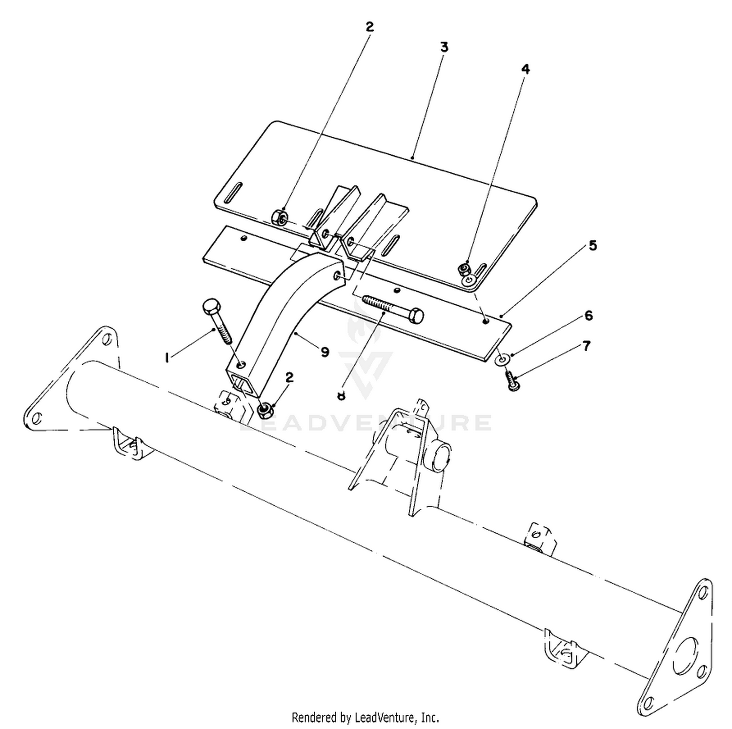 Grass Dispersion Shield Kit No. 51-0800 (optional) (5  7 Blade Reelmaster Model 01005  01007 Only)