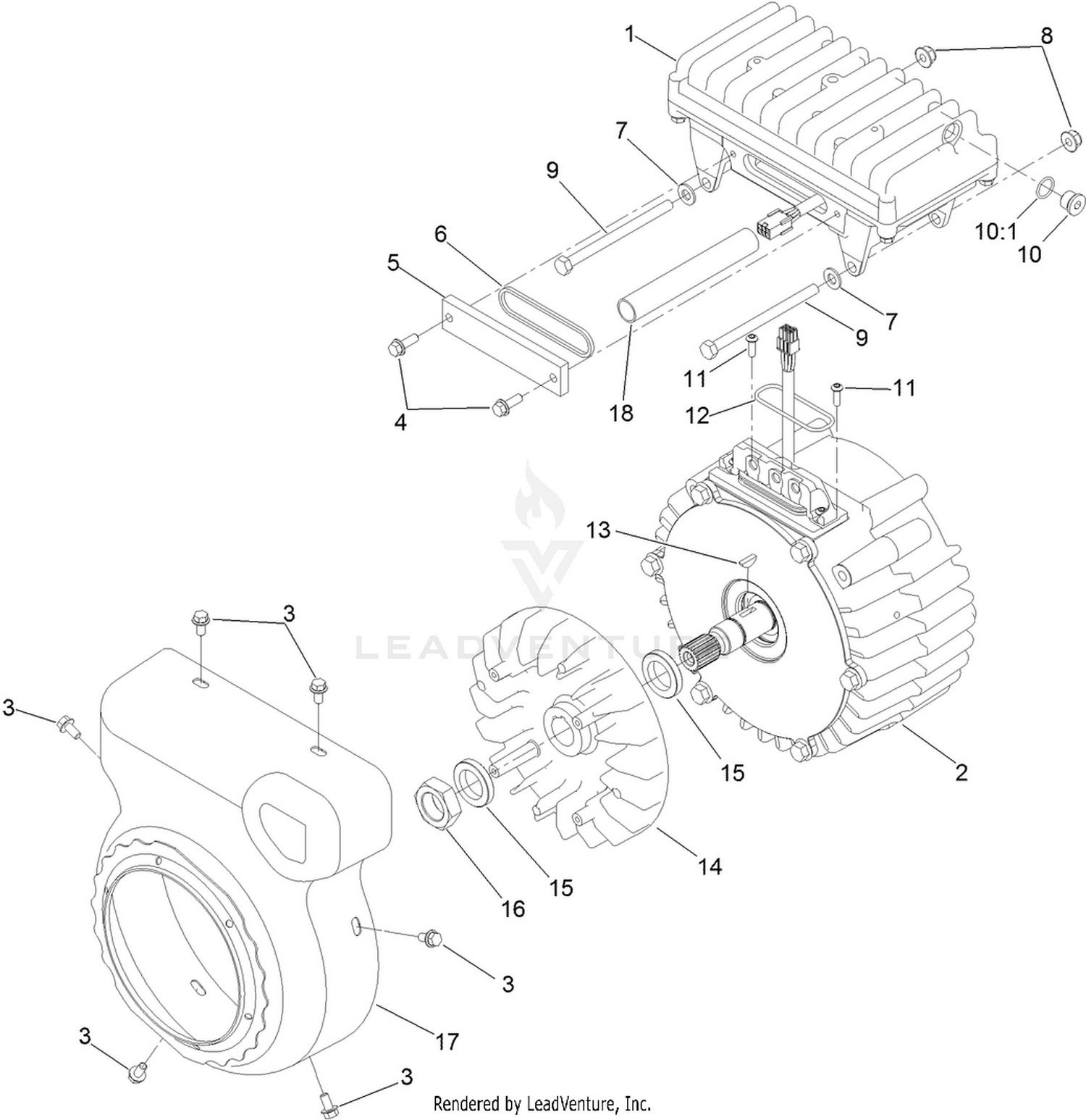 Generator/Controller Assembly No. 127-2655