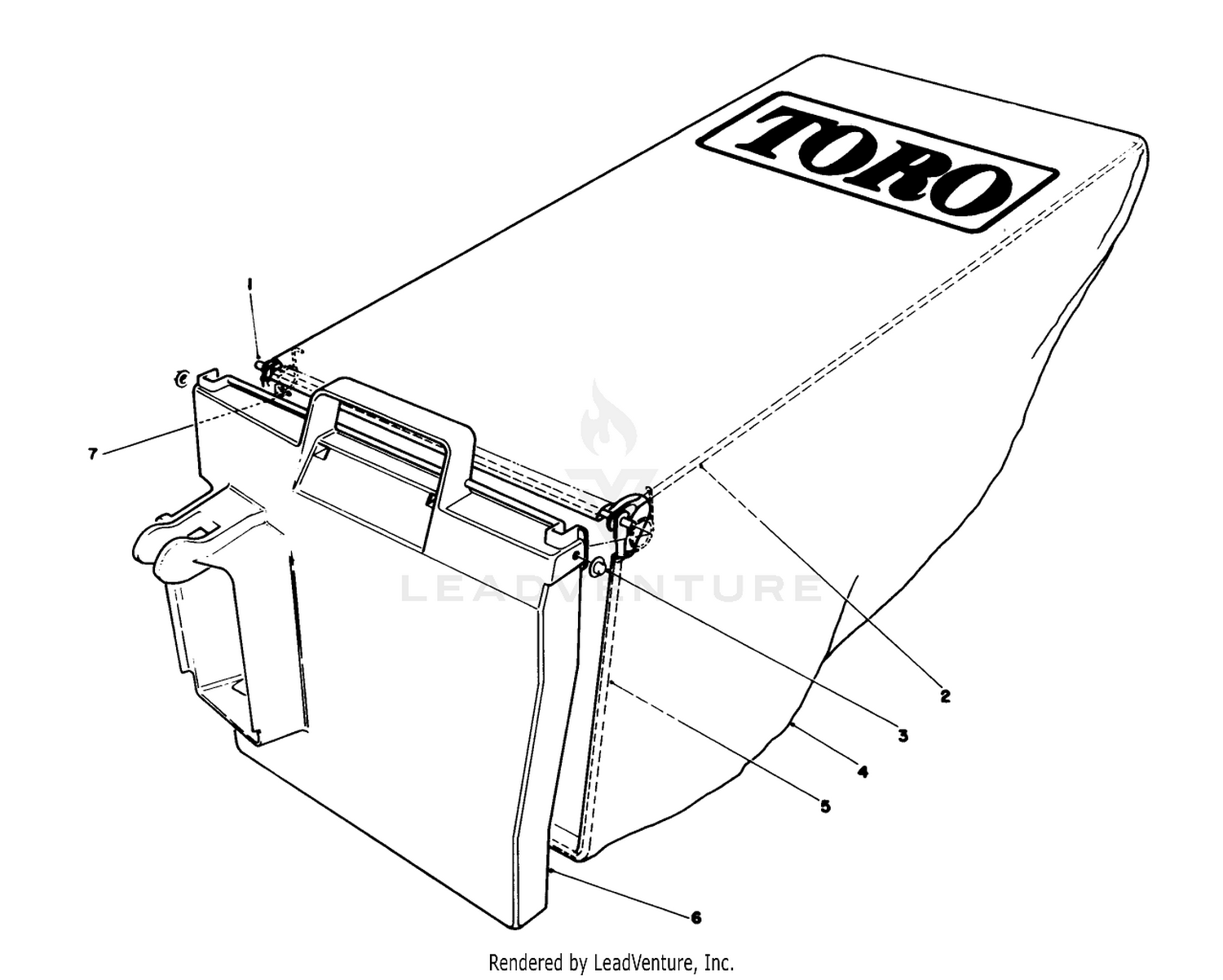 Grass Bag Assembly No. 12-8859