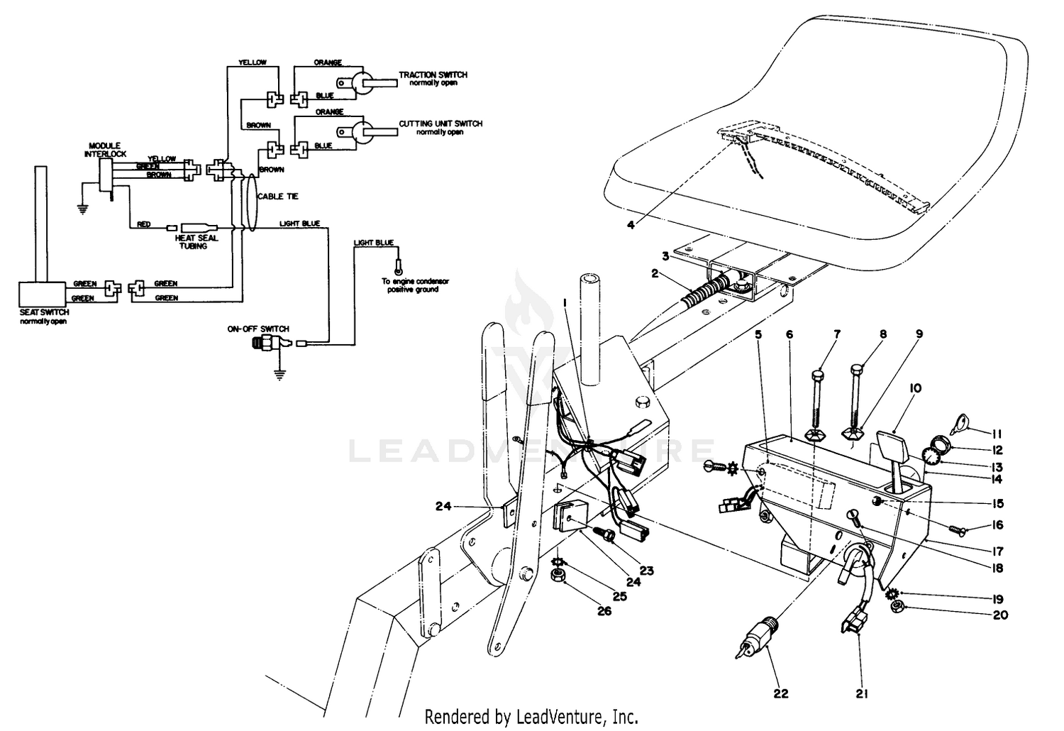 Interlock Assembly (used On Model 03215)