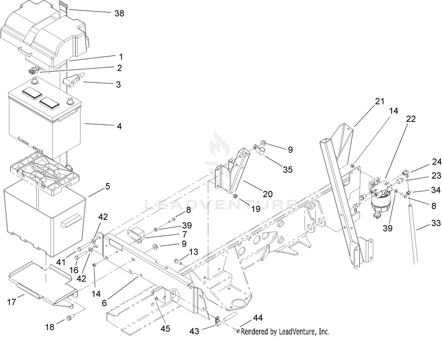 Battery Installation Assembly