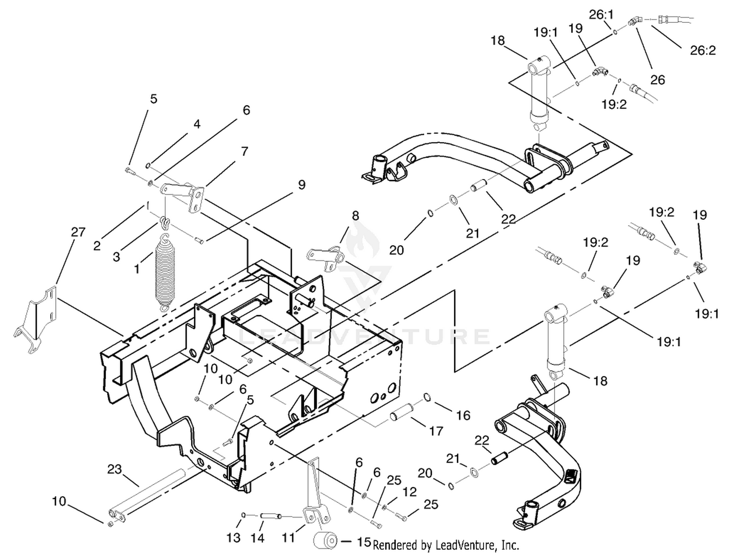 Rear Lift Circuit Assembly