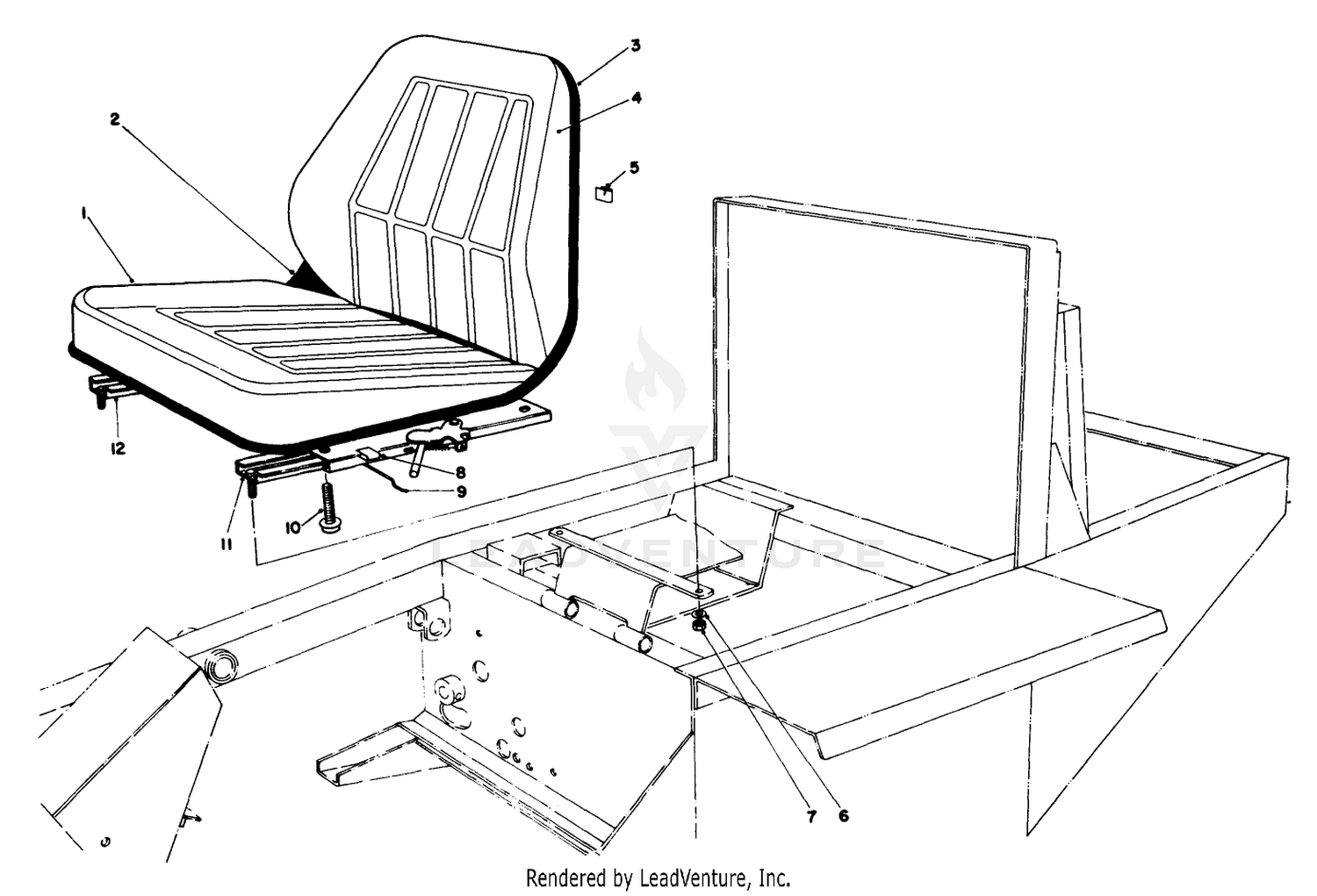Standard Seat Kit Model No. 30785