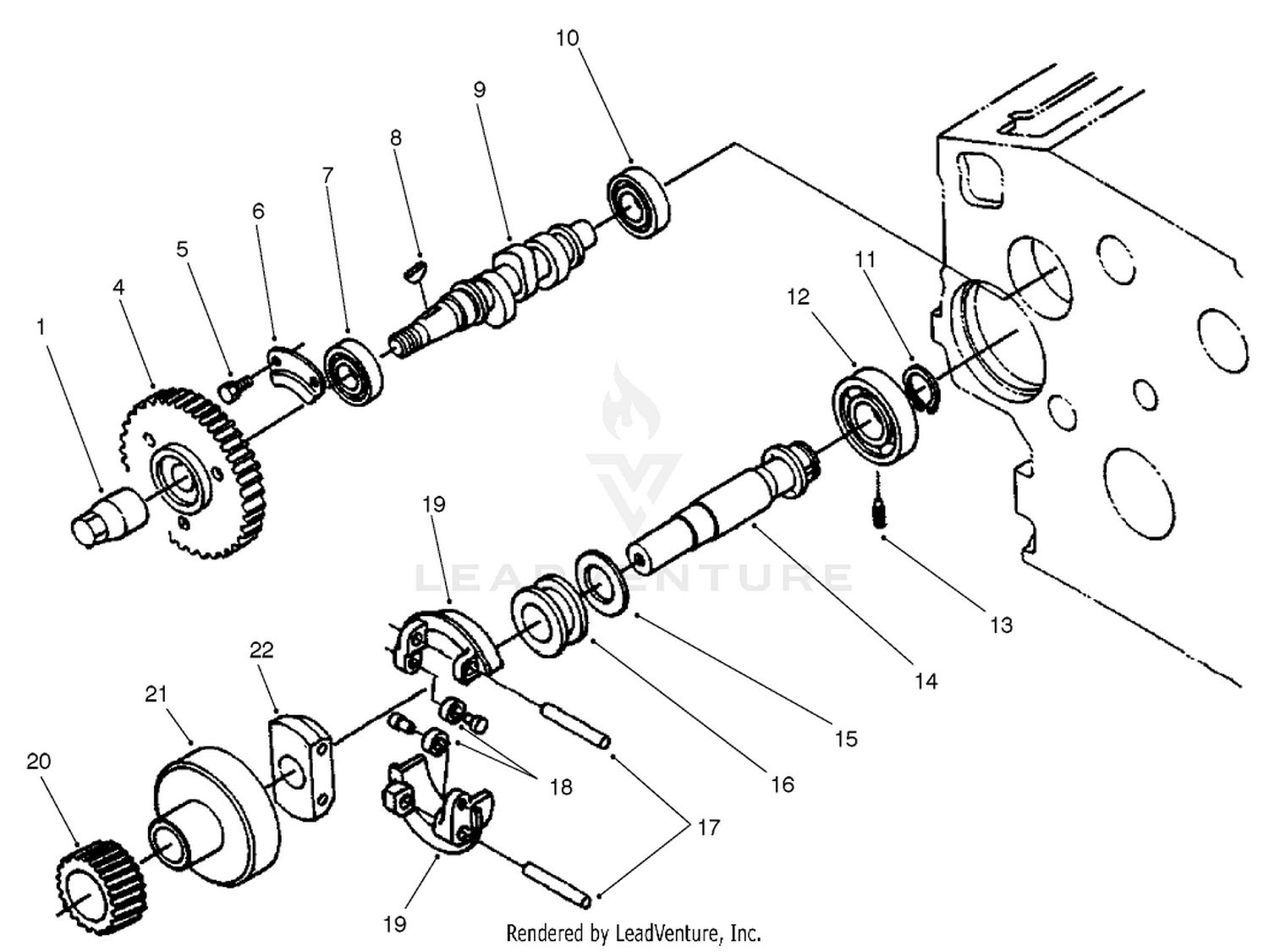 Fuel Camshaft Assembly