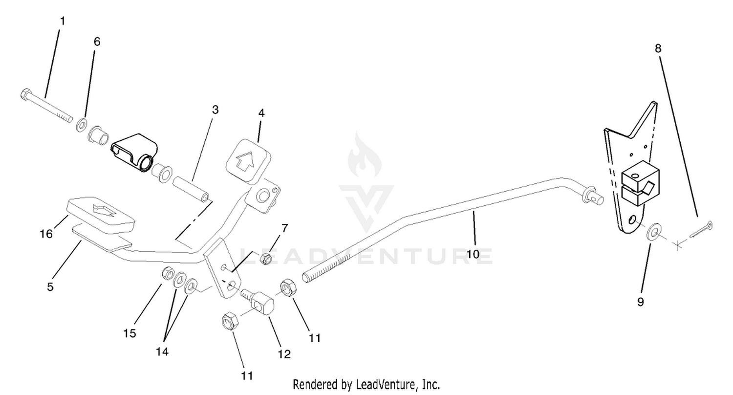 Traction Pedal Assembly
