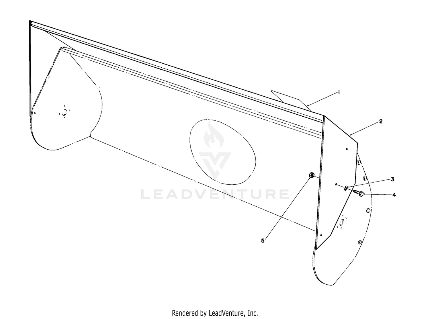 44" Auger Extension Kit (groundsmaster 117)