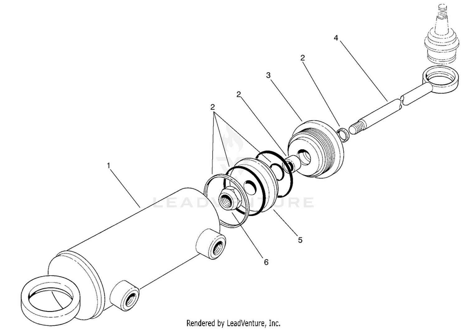 Hydraulic Steering Cylinder