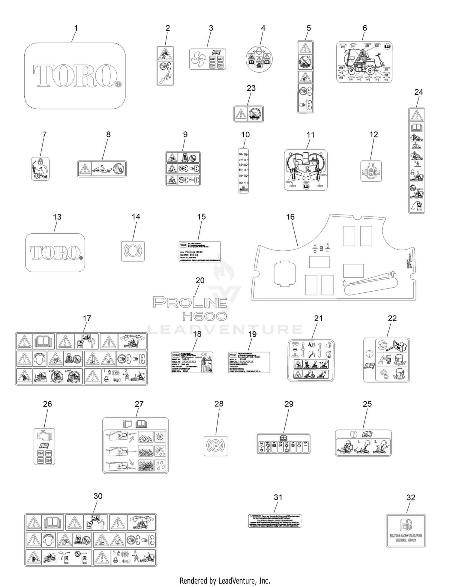 Decals Assembly