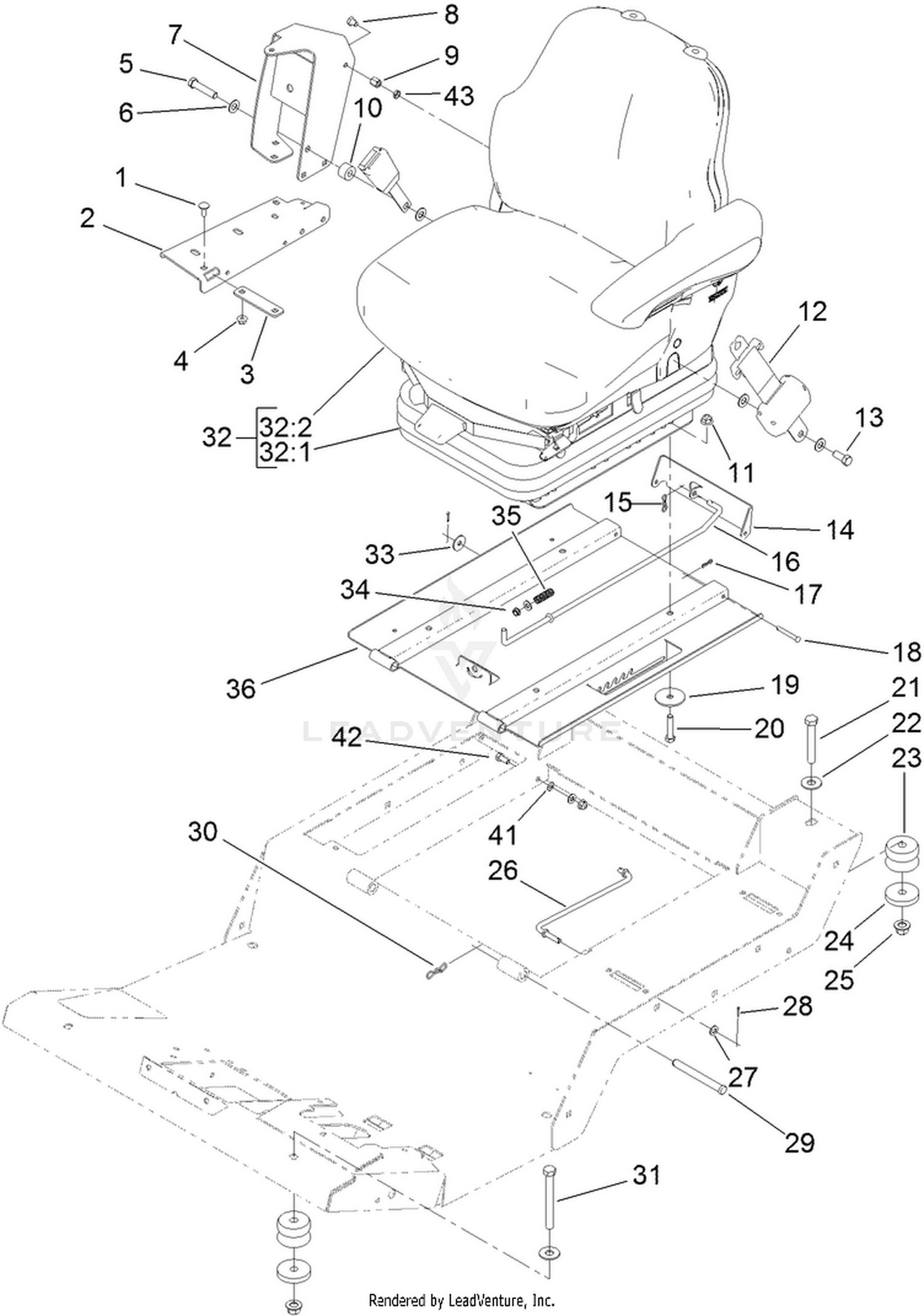Seat Base and Seat Assembly
