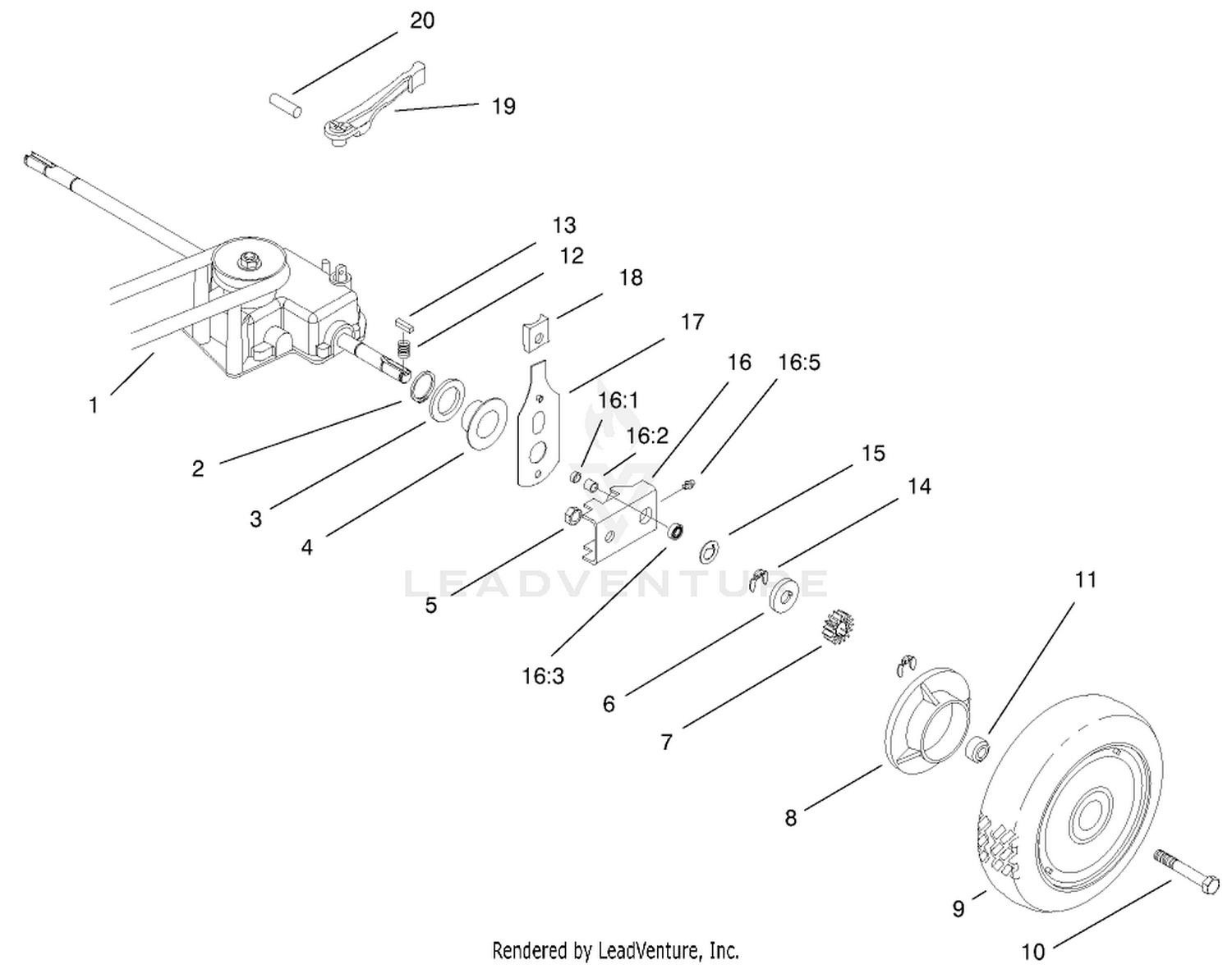 Rear Axle Assembly