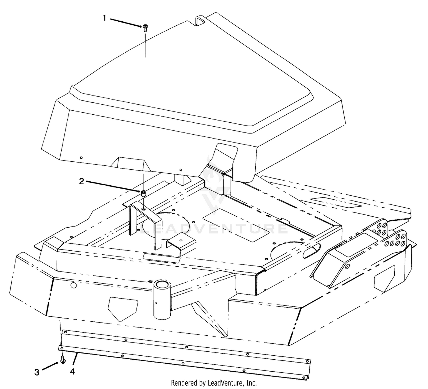 Wing Deck Shield Assembly